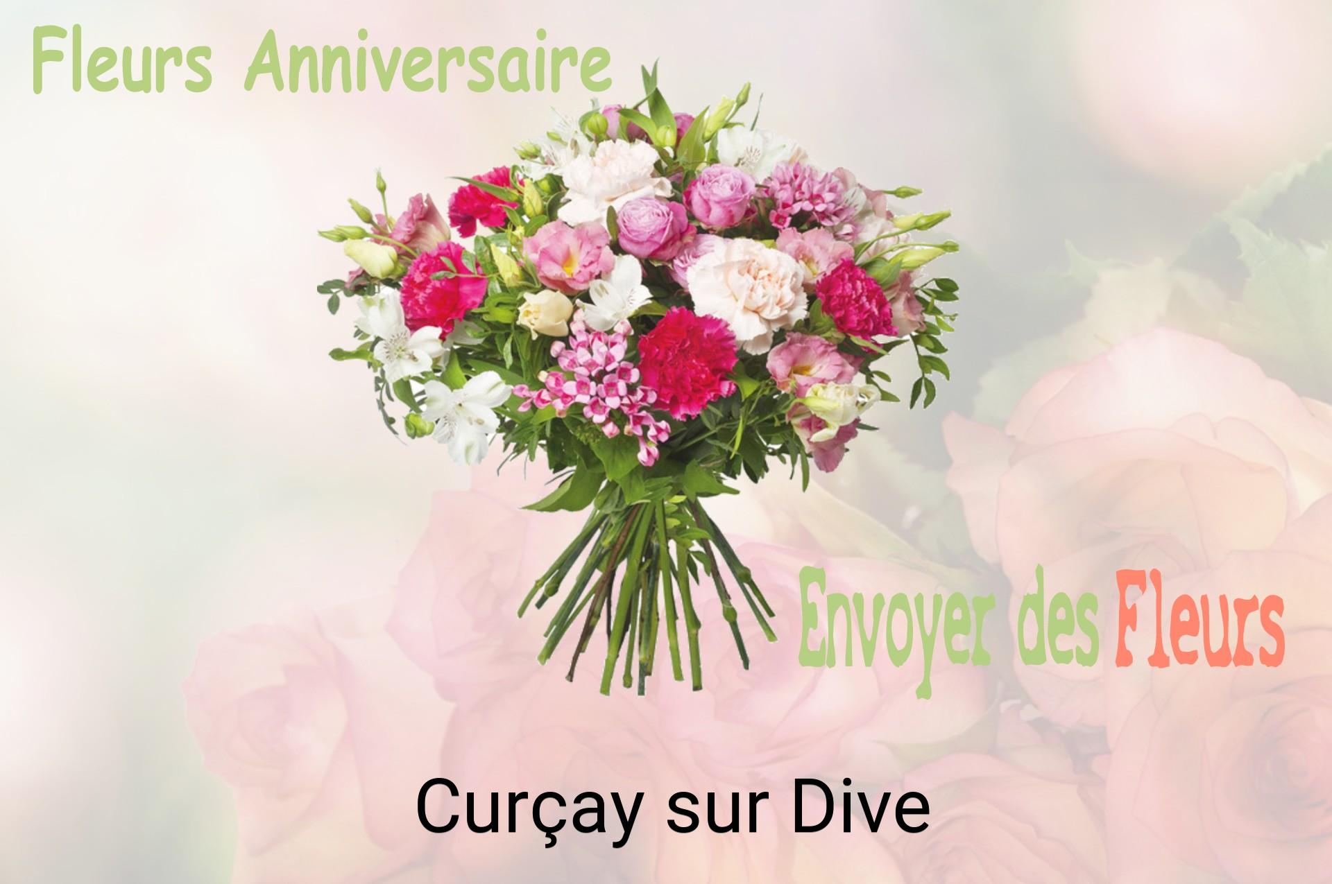 Bouquet de fleurs d’anniversaire livré à Curçay-sur-Dive
