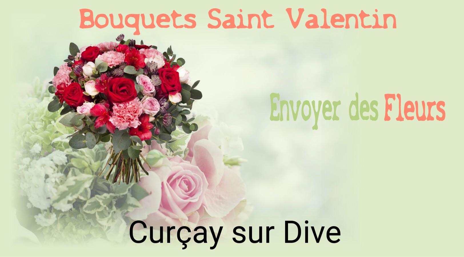 Roses de Saint-Valentin livrées à Curçay-sur-Dive