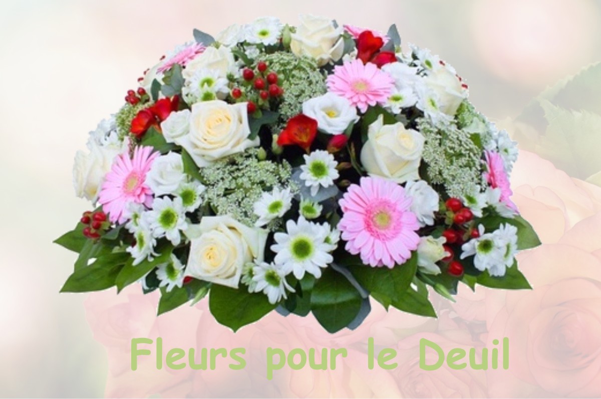 fleurs deuil CURCAY-SUR-DIVE